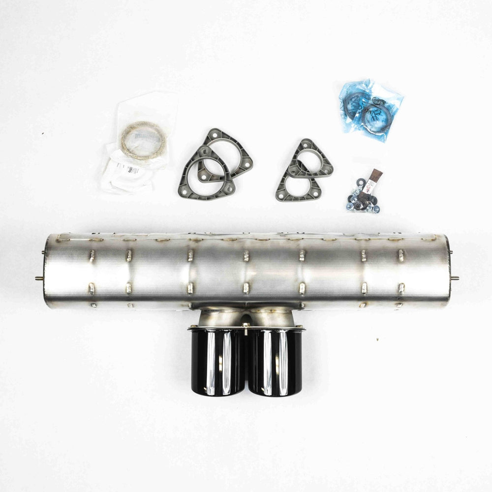 991.1/991.2 GT3/GT3RS Lifetime Center Muffler - Dundon Motorsports