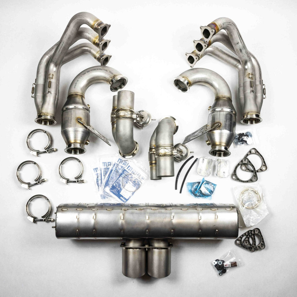 Street Header/Lifetime Muffler Power Package (2014 - 2016 991.1 GT3) - Dundon Motorsports