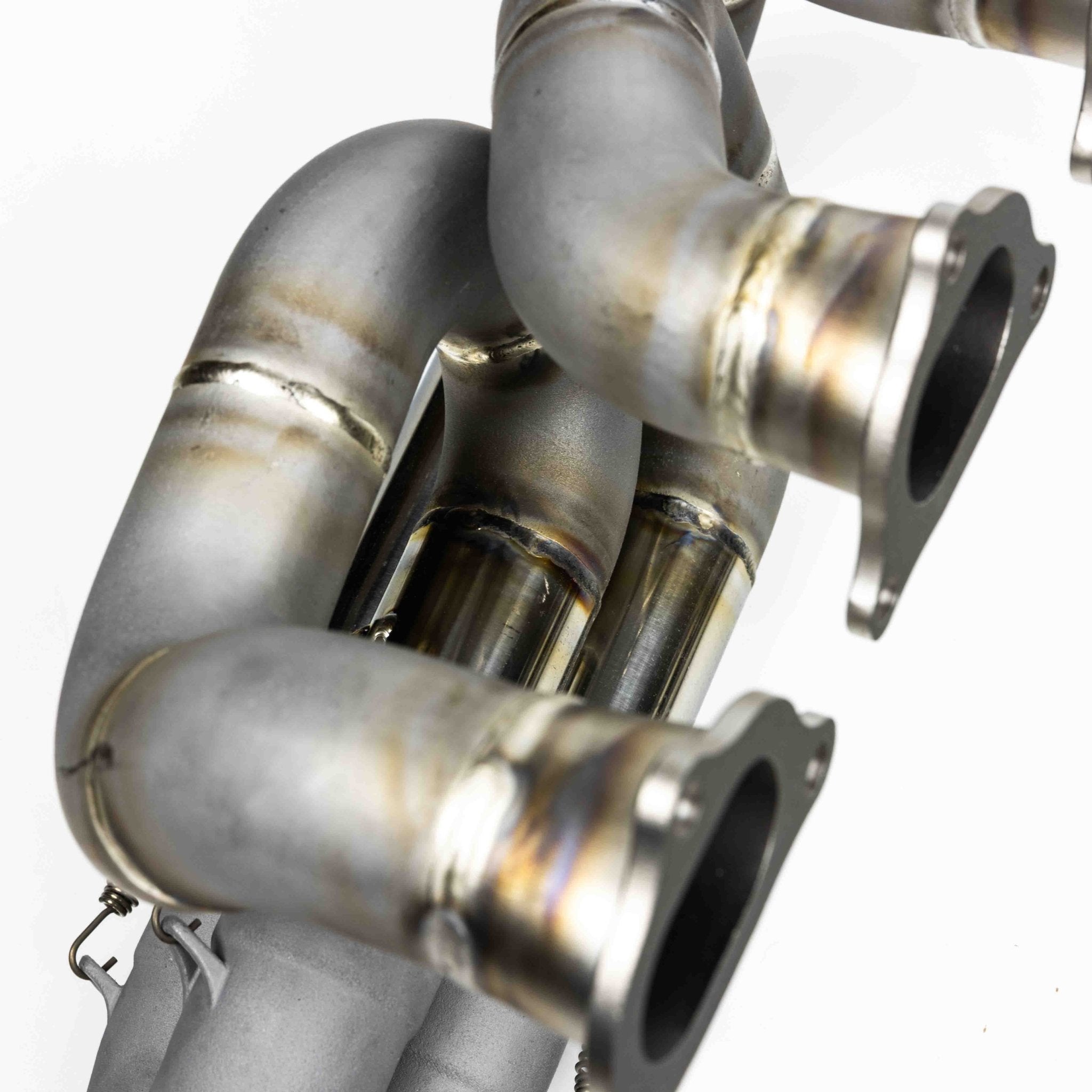 718 GT4 Street Header and Mega Crack Pipe Exhaust - Dundon Motorsports