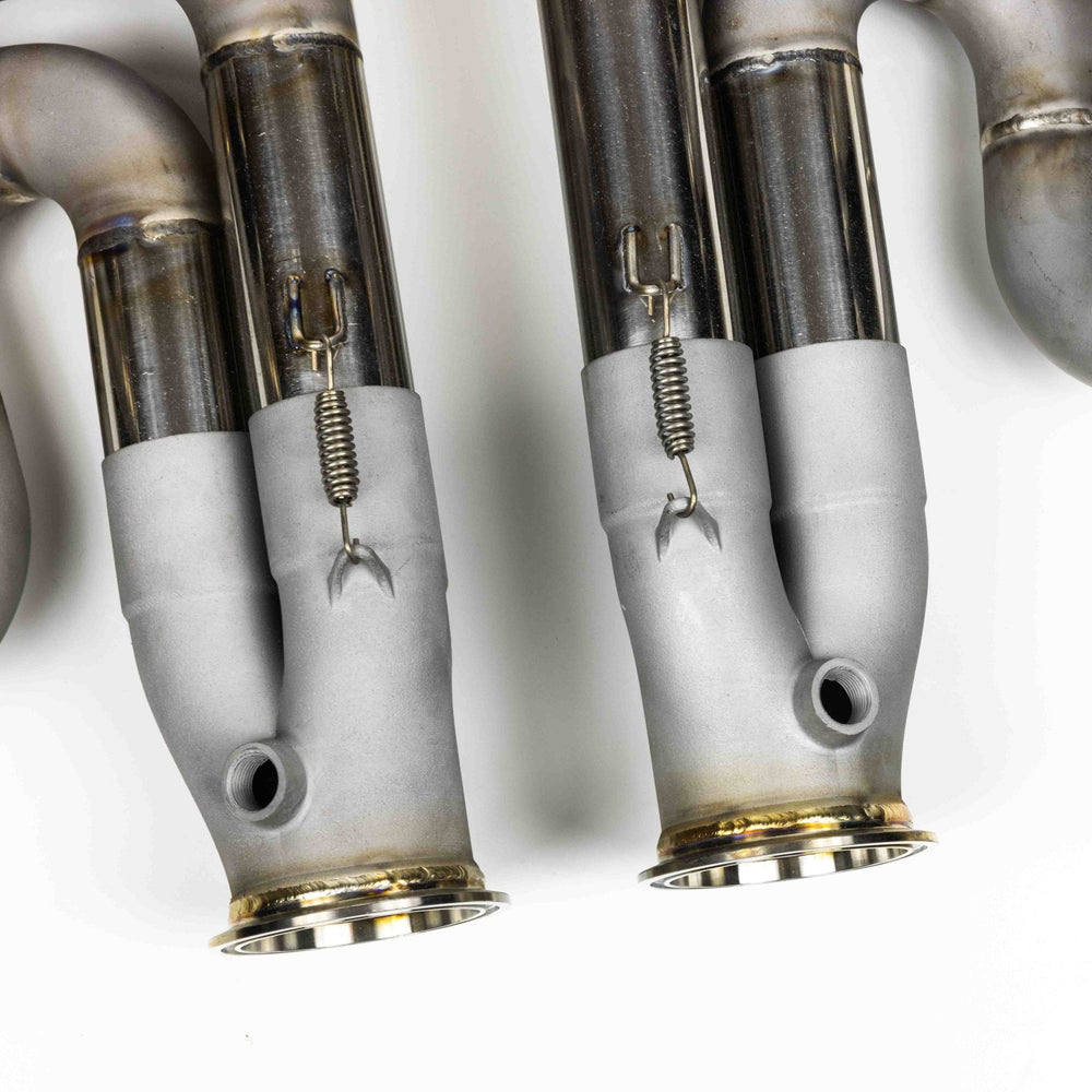 718 GT4 Street Header and Mega Crack Pipe Exhaust - Dundon Motorsports