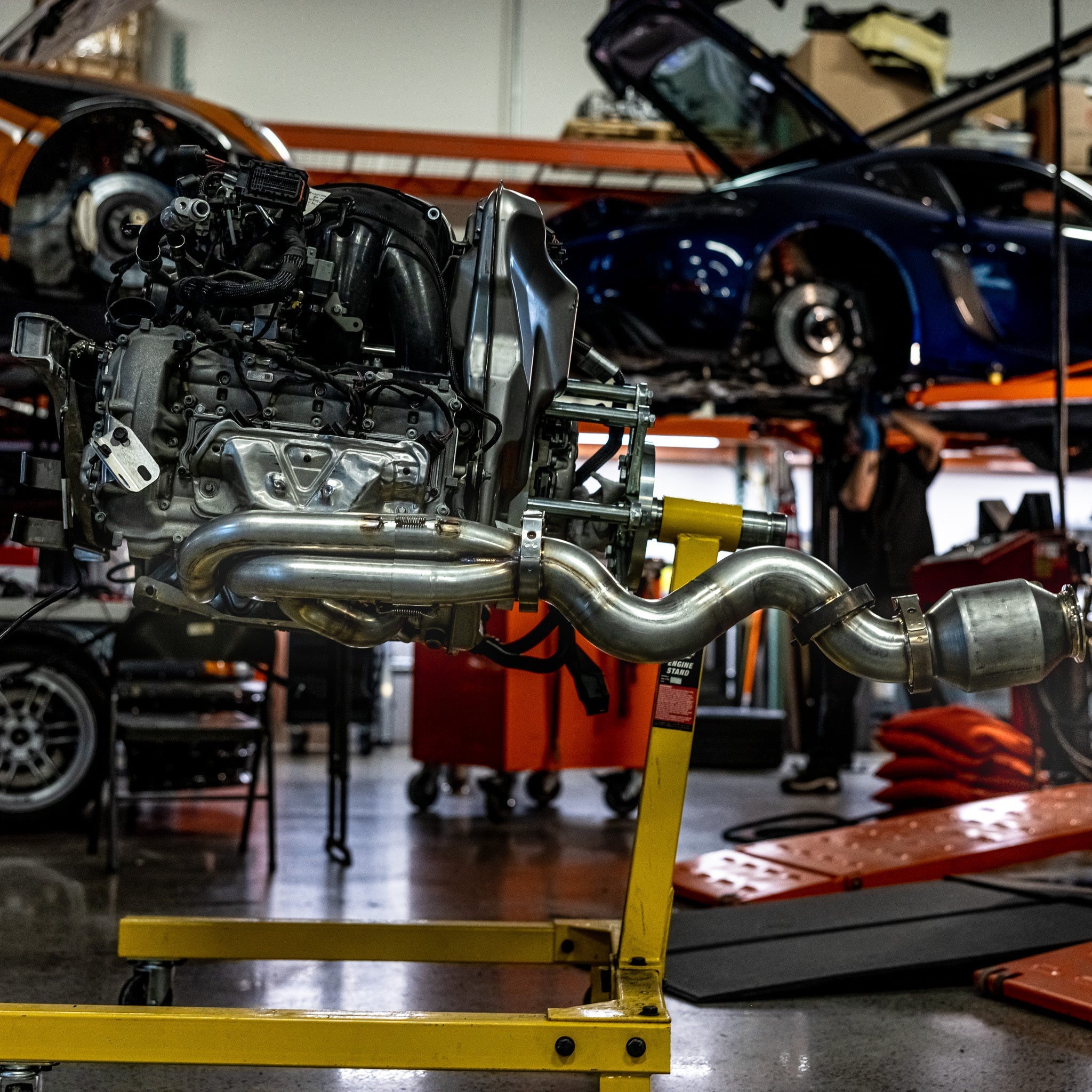 718 GT4RS Street Header Package - Dundon Motorsports