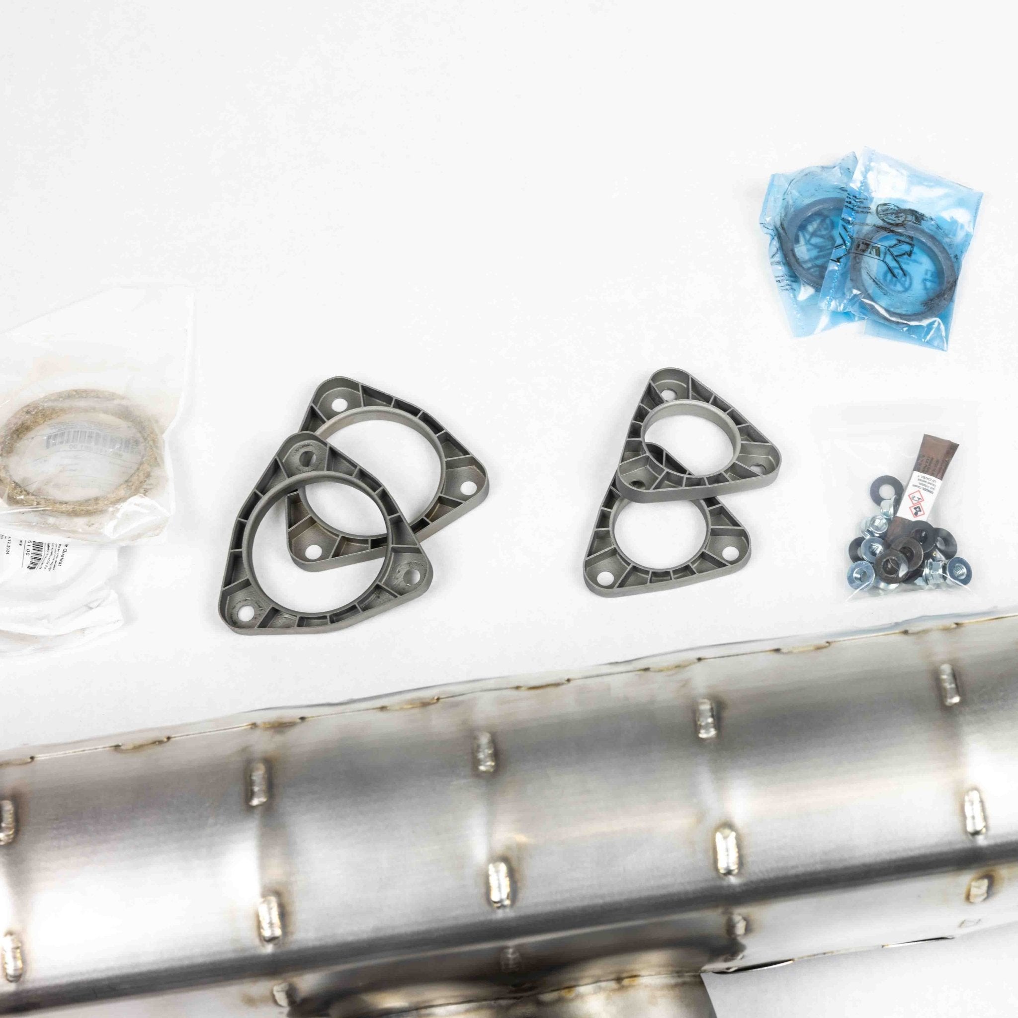 991.1/991.2 GT3/GT3RS Lifetime Center Muffler - Dundon Motorsports