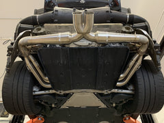 991.2 Cup Race Header, "Crack Pipe" Exhaust, 93mm Plenum Intake D3 Power Package - Dundon Motorsports