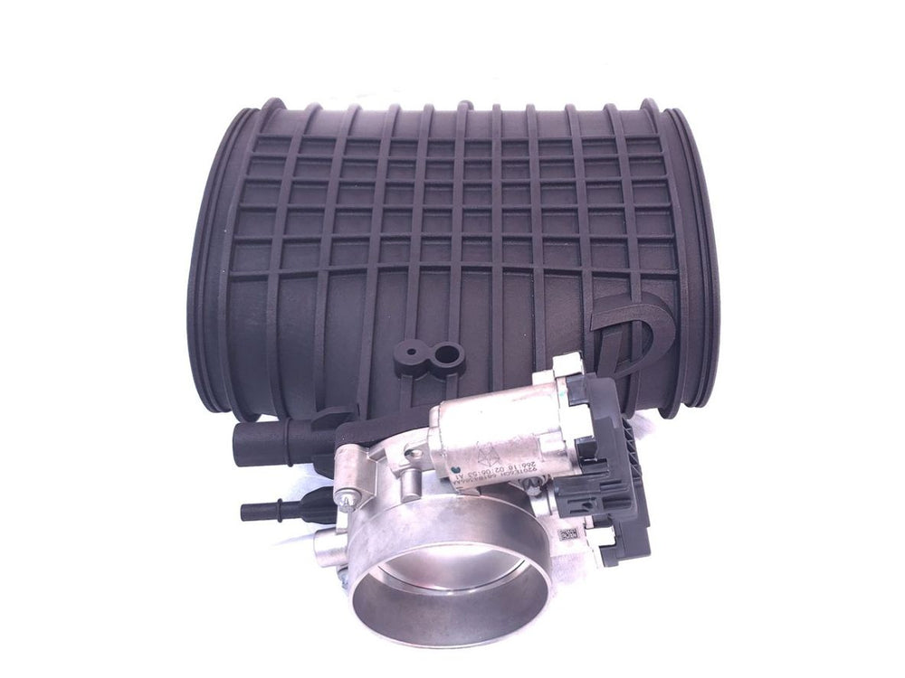 991.2 Cup Race Header, "Crack Pipe" Exhaust, 93mm Plenum Intake D3 Power Package - Dundon Motorsports