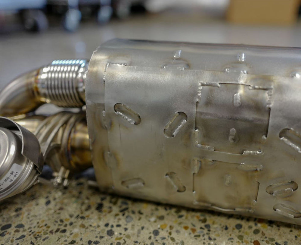 991.2 GT3RS Lifetime Center Muffler - Dundon Motorsports