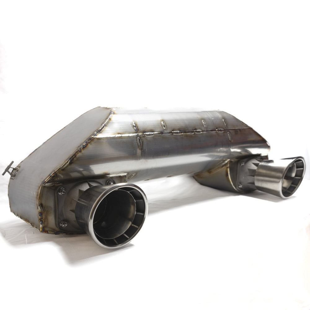 GT4RS Street Header and V11 Muffler Package - Dundon Motorsports