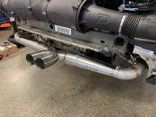 Race Header/Megaphone "Crack Pipe" Power Package (2018-2019 991.2 Cup) - Dundon Motorsports