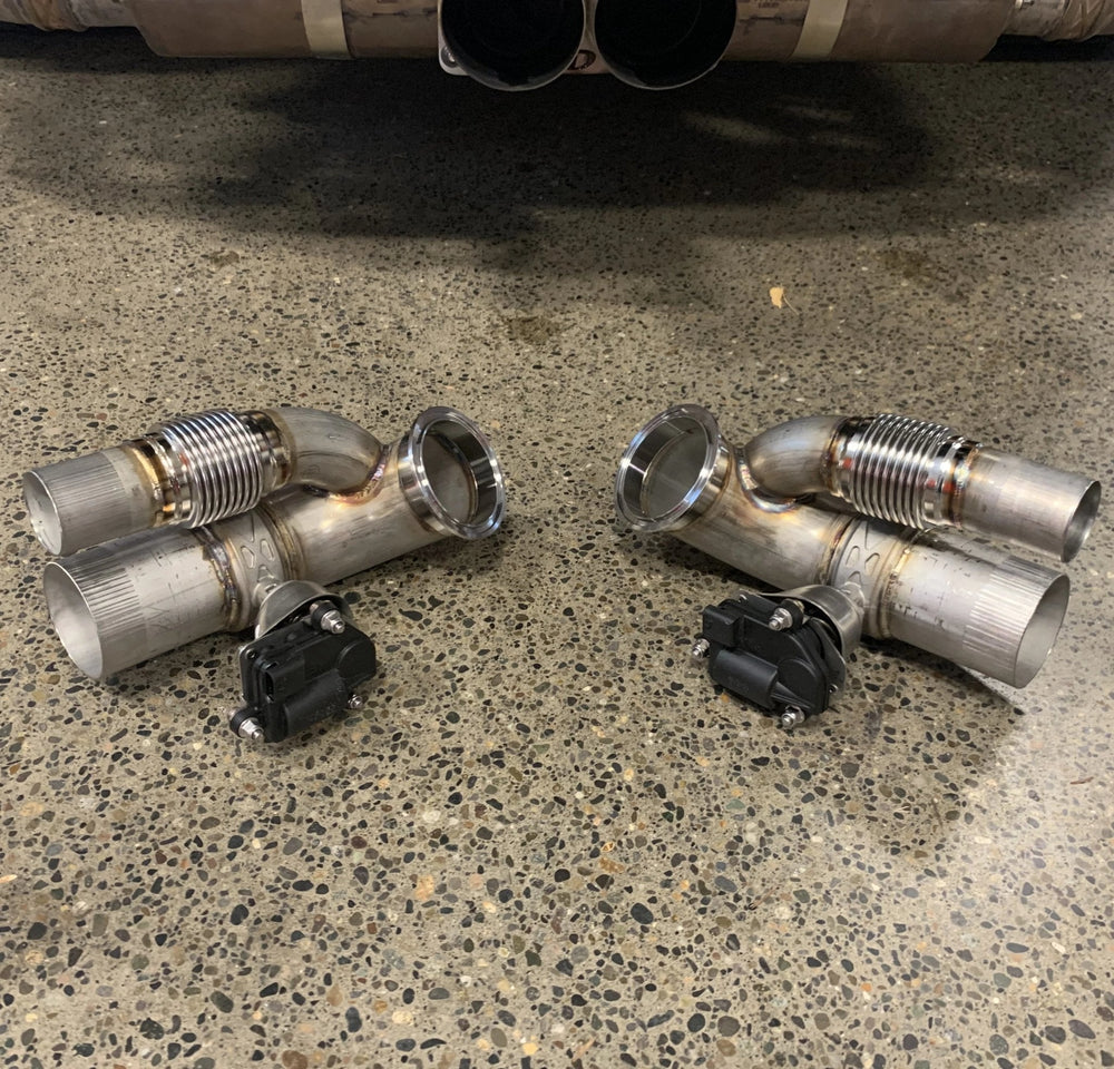 Street Header Exhaust Power Package (2020 991.2 Speedster non-EU Version) - Dundon Motorsports